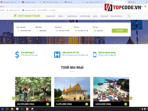 Code Web du lịch,Website du lịch,Website tour du lịch,Code Website du lịch,code khách sạn,code tour du lịch